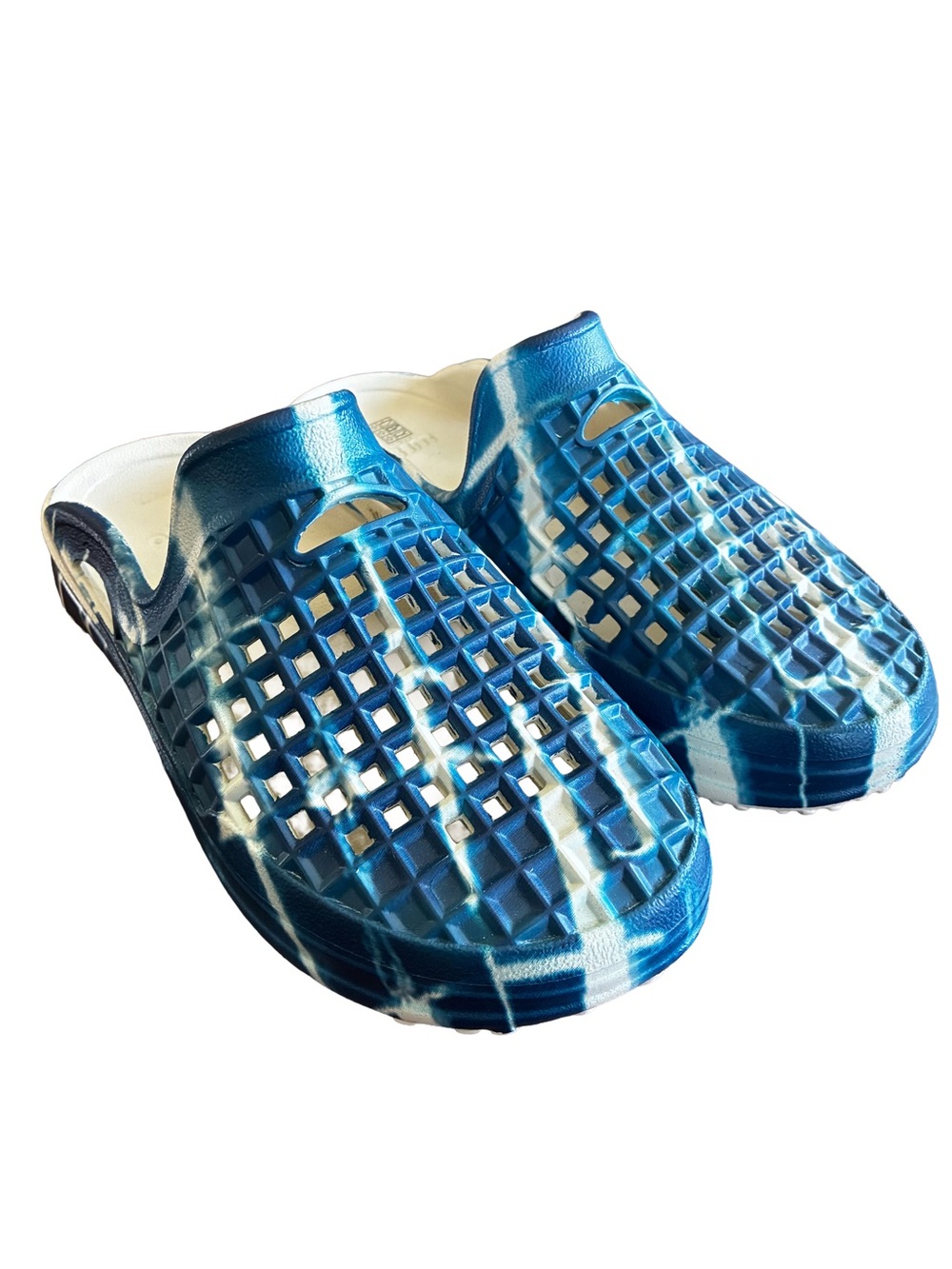 Lusso Cloud x Malbon Golf Scenario Slides Men’s 10 Shiburi Indigo Tofu